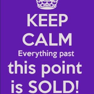 SOLD  SOLD  SOLD  SOLD